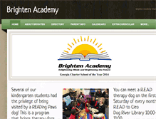 Tablet Screenshot of brightenacademy.com